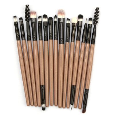 

Gobestart 15pcsset Makeup Brush Set tools Make-up Toiletry Kit Wool Make Up Brush Set