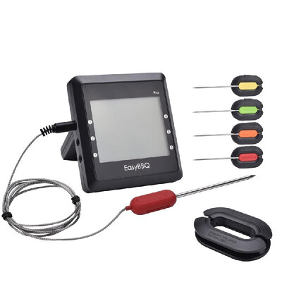 

BT40 Wireless Digital BBQ Thermometer Temperature Setting Function Food Cooking Tool with 6 Probes