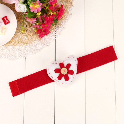 

Tailored Christmas Heart Napkin Ring Table Serviette Holder Banquet Decor Red