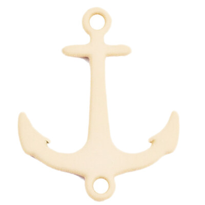 

4 Pcs\\ Diy Jewelry Paint Alloy Individual Personality Anchor Small Pendant Accessorie