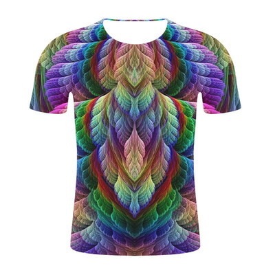 

Toponeto Mens 3D Printed Funny Round Neck Short Sleeves Fashion T Shirt Blouse Tee