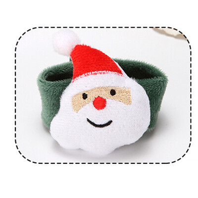 

Tailored Christmas Clap Circle Pat Hand Ring Christmas Bracelet New Year Party Child Gift