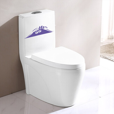 

Toponeto Use The Force Funny Toilet Decal Vinyl Sticker DIY Wall Sticker Toilet Bathroom
