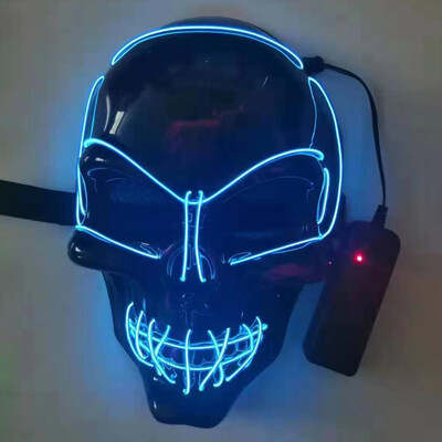 

Siaonvr Bald Head Evil Halloween Mask scary halloween mask White Evil Big Head Clown
