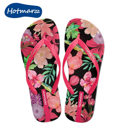 

hotmarzz small fresh non-slip flip-flops ladies fashion beach shoes summer