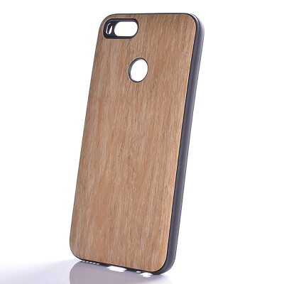 

case for Xiaomi mi A1 woodLike soft TPU silicone PC wood pattern PU leather skin funda covers for Xiaomi mi A1 case capa