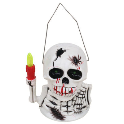 

Halloween Portable Desktop Night Light Lantern Retro Kerosene Lamp Screaming Flash Bones Witch Lights Pumpkin Lights