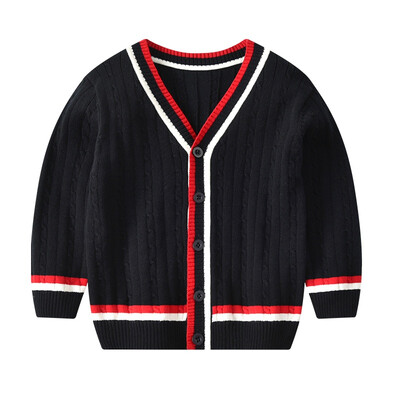 

Children Baby Kids Girl Boy Knitted Sweater Cardigan Tops Outfit Colorful Tees