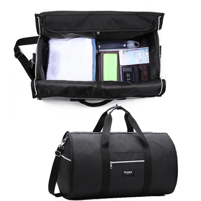 

Toponeto New 2 in 1 Travel bag Shoulder Luggage Hangeroo Two-In-One Garment Bag Duffle