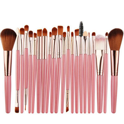 

22pcs Makeup Brushes Set Cosmetic Brush Blusher Eye Shadow Brushes Set Kit