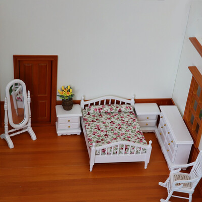 

YIWULA11216 Doll House Mini Scene Mode Mini Home Pretend Toy Set