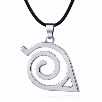

Naruto Necklace Japanese Animation Naruto Shippuden Konohaga Pendant Necklace for Kids Teens Adults&Anime-Fans