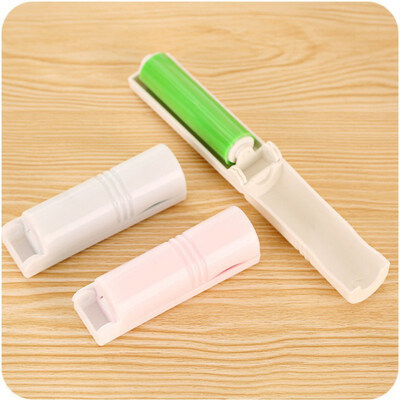 

1pc 2017 New Arrival Travel Portable Washable Lint Sticky Roller Hair Dust Remover Clothes Foldaway