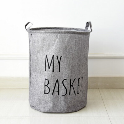 

〖Follure〗Cotton Waterproof PE Coating Storage Basket Sundries Storage Box