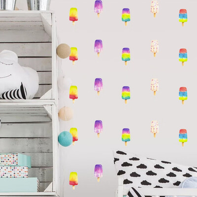 

5 Piece Set Childrens Room Simple Decorative Wall Sticker Simple Home Decoration Bedroom Shooting Props Wallpaper