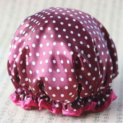 

Waterproof Dustproof Bath Hair Salon Kitchen Shower Elasticity Thickness Protector Shield Protection Cover Cap Hat