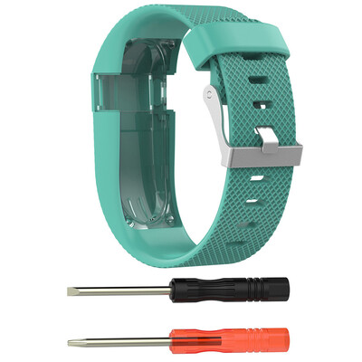 

〖Follure〗Large Replacement Silicone Band Strap Wristband Bracelet For Fitbit Charge HR AG
