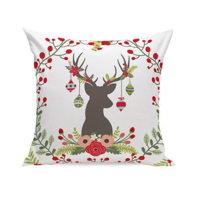 

Tailored Christmas Super Soft Square Throw Pillow Case Decorative Cushion Pillow Cover A