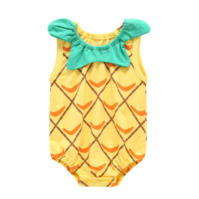 

Sleeveless One Piece Summer Baby Rompers Newborn Baby Girl Boy Clothes Cartoon Cute Jumpsuits For Baby Rompers Birthday