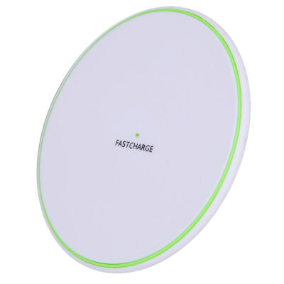 

10W QI Certified Fast Ultra-thin Wireless Charger USB Charger Pad Compatible for iPhoneSamsung