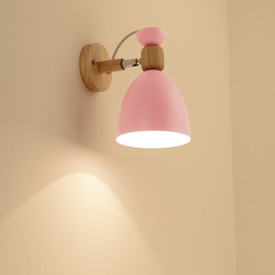 

Gobestart Creative Wall Lamp Swing Head Sconce light Bedroom Lighting Bedside Reading Lamp