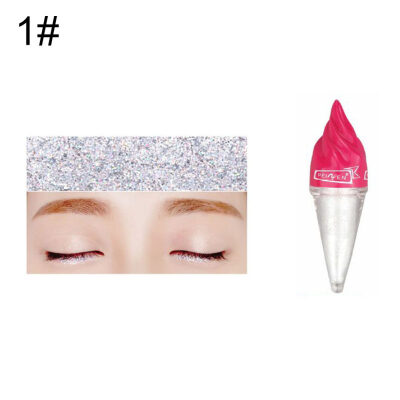 

Glittering Ice Cream 6 Colors Powder Eye Shadow Women Makeup Beauty Cosmetics