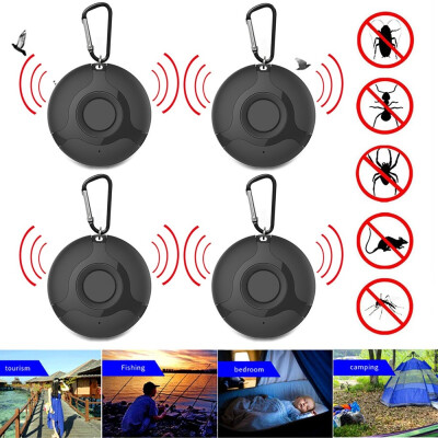 

124PCS Outdoor Portable Insect Mosquito Repellent Ultrasonic Control Electronic Repeller USB Charging Ant Spider Flea Killer