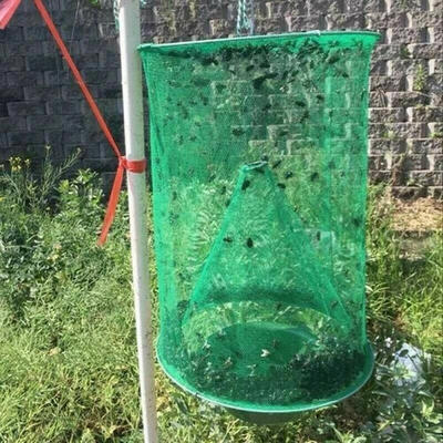 

The Ranch Fly Trap - Outdoor Fly Trap - Killer Bug Cage Net Perfect For Horses