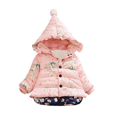 

Snow Wear new baby girl winter coat Children Outerwear baby girls Cartoon Winter Coat baby jackets girls clothing