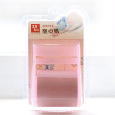 

Fluorescent Paper Sticker Memo Pad Stationery Can Tear Reel Sticky Notes Tape