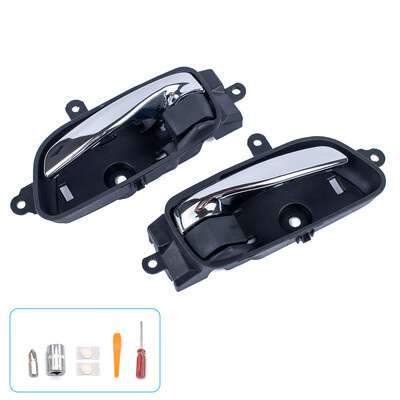 

Left & Right Inside Interior Rear Door Handle For Nissan Pathfinder 2013-2017
