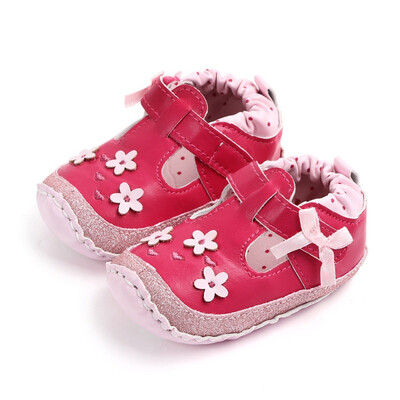 

Baby Shoes First Walkers Newborn Baby Girl Shoes Soft Soled Non-slip Toddler Girl Footwear Shoes PU Leather new