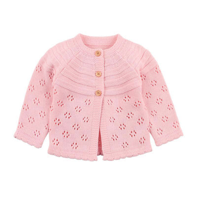 

Children Kids Sweater Autumn Baby Girl Boy Hollow Design Cardigan Casual Outerwear Coat Clothes