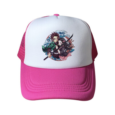 

12 Styles Anime Demon Slayer Kimetsu No Yaiba Trucker Hat Unisex Adult Baseball Mesh Cap