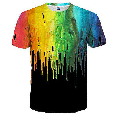 

Toponeto Fashion Mens Colorful Summer Short Sleeve Fit Casual T-Shirt Blouse Tops