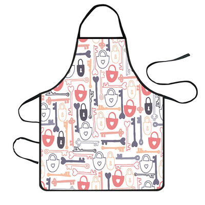 

Toponeto Home Women Waterproof Cute Cartoon Kitchen Restaurant Cooking Bib Apron Aprons