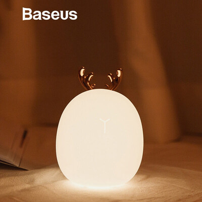 

Baseus Mini Light LED Night Light 3 Modes Cute Deer USB LED Night Light Gift For Friend Child Festival Holiday Gift Portable Light