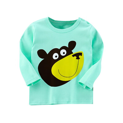 

Childrens Clothes Spring Autumn Long Sleeve T-shirt Casual Korean Style Girls T-shirt