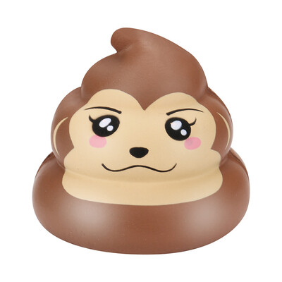 

Tailored Exquisite Fun Monkey Poo Scented Squishy Charm Slow Rising Stress Reliever Toy