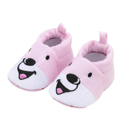 

Baby Shoes In Baby First Walker Autumn Children Cute Puppy Printed Cotton Shoes Baby Boy Girl A Pedal Soft Bottom Shoes