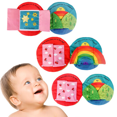 

YIWULASoft New Cloth Baby Intelligence Development Learn Picture Cognize Book