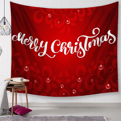 

Toponeto Christmas Tapestry Santa Print Wall Hanging Tapestry Art Home Decor