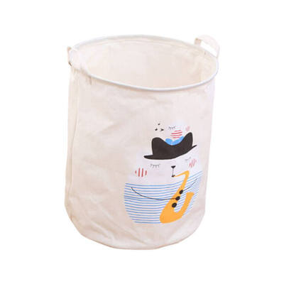 

Waterproof Foldable Laundry Hamper Bucket Dirty Clothes Laundry Basket Toy Large Sized Storage Organizer