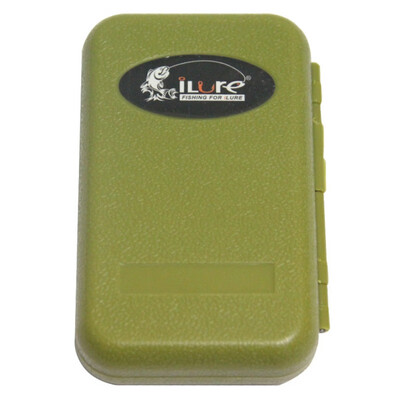 

Fly Fishing Bait Lure Hook Storage Double Side Waterproof Plastic FoamCase Box Container Fishing Accessories