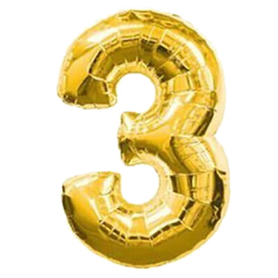 

Gobestart 40 Inch Number 0-9 Foil Digital Balloons For Birthday Party Wedding Anniversary