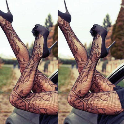

Fashion Women&39s Sexy Fishnet Pattern Pantyhose Tights Punk Stockings