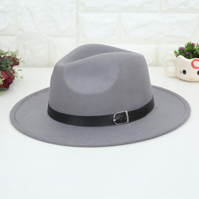 

1 Pc Warm Woolen Retro Hat Simple Plain Pattern Ladies Hat Wedding Hat