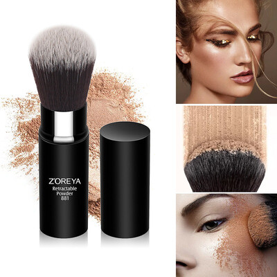 

Single Cosmetic Brushes Man-made Fiber Hair Use Of Powder Beauty Makeup Brushes Easy To Carry