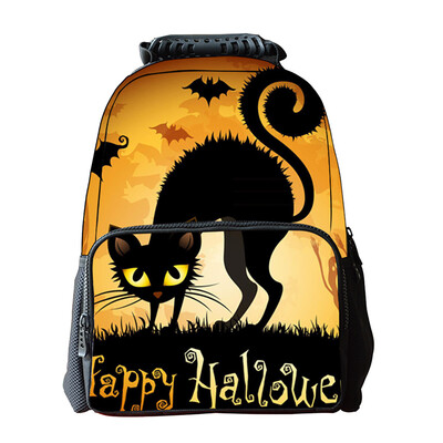 

Tailored Halloween 3D Animal Bags Funny Women And Men Shoulder Bookbag School Bag