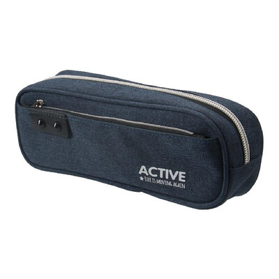

Compact Rivet Pencil Case Zippered Pencil Bag Practical Stationery Pouch School Office Supplies Organizer for Students Adults Teen